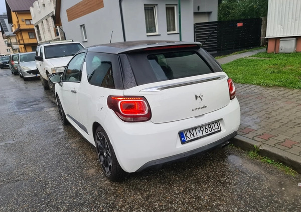 Citroen DS3 cena 19999 przebieg: 107551, rok produkcji 2015 z Żnin małe 67